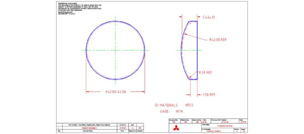 42"OD-.187"N-1.50"FL