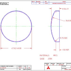 48"OD-.250"N-1.50"FL
